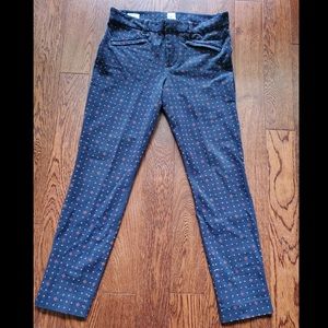 Gap Skinny Ankle Dress Pants Navy